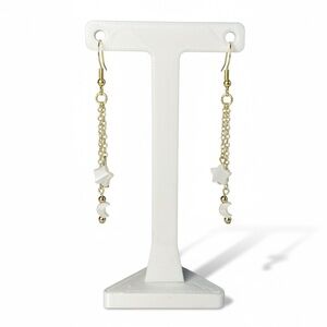Elegant Celestial MOP Earrings